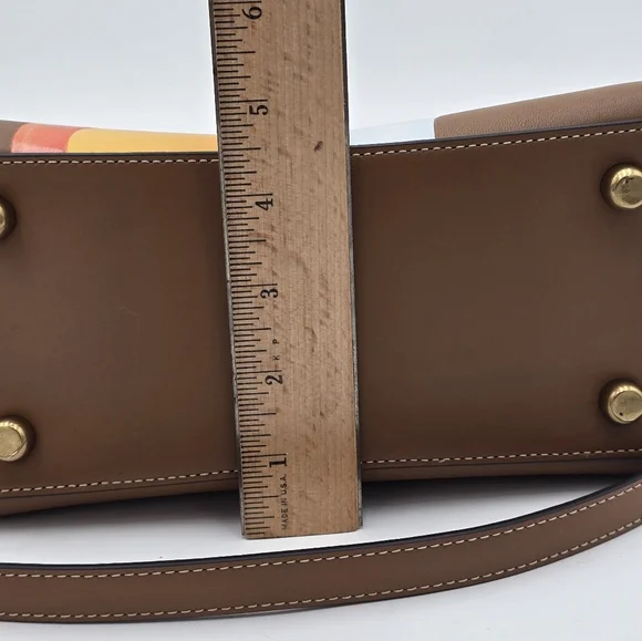 🔥SALE🔥💥NWT💥 Coach x Tom Wesselmann Floral Tote Leather Bag  💫DEFECT💫 - Picture 12 of 16